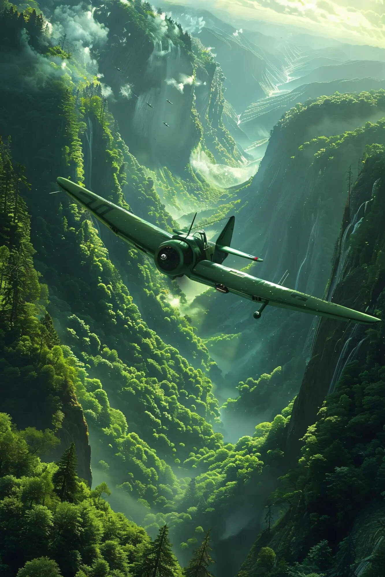 Grünes Flugzeug, nachhaltiges Energiekonzept